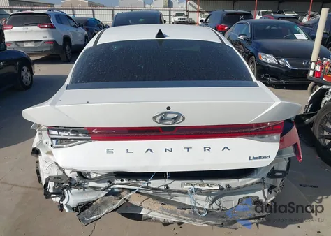 2023 Hyundai Elantra Limited z USA, uszkodzony, nr VIN 5NPLP4AG8PH113249